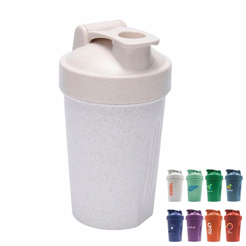 Wheat Straw Shaker Bottle - 400ML
