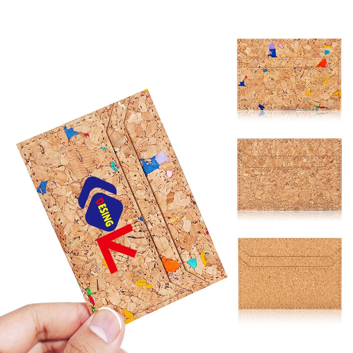 Cork Card Holder 1