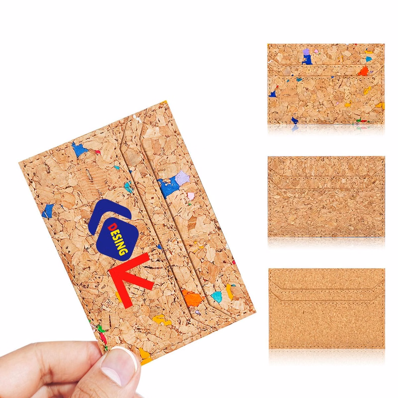 Cork Card Holder