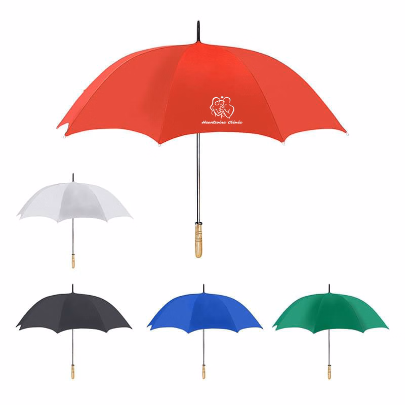 60" Arc Golf Umbrella With 100% RPET Canopy