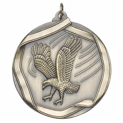 Eagle Die Cast Medal, 2 1/4"