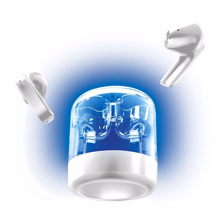 Light Up Earbuds - White