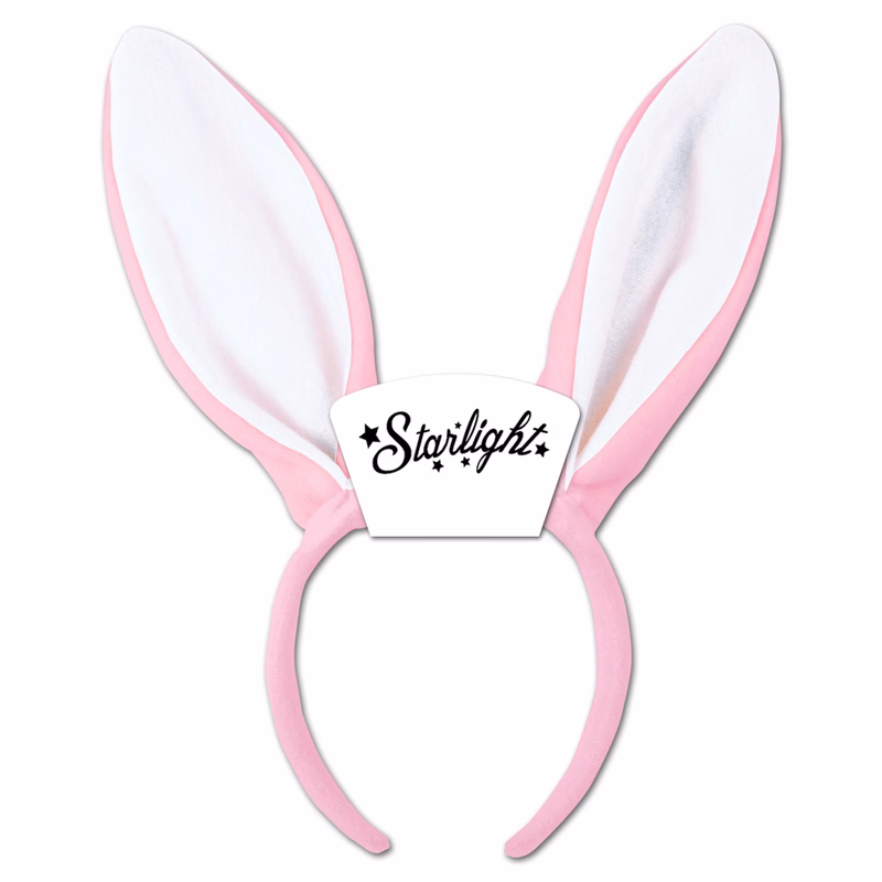 Soft-Touch Bunny Ears with a Custom Printed Icon