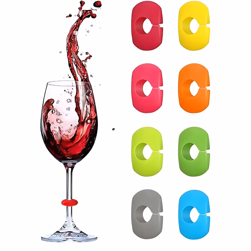 Silicone Wine Charms