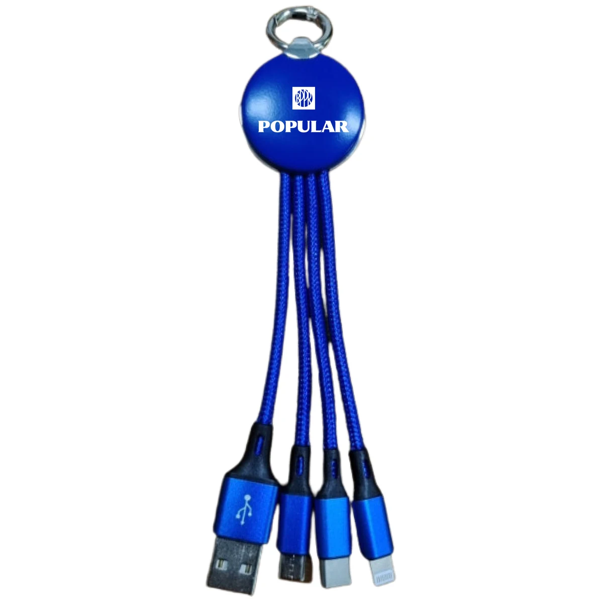 USB LED Light Logo 3-In-1 Charging Cables 1
