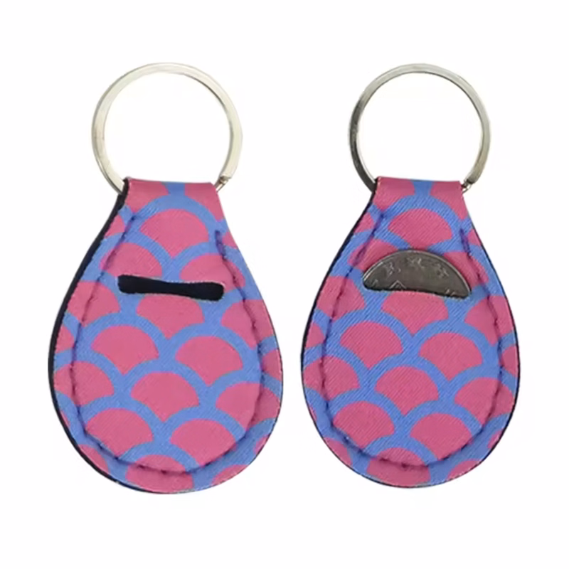 Quarter Coin Holder Keychain