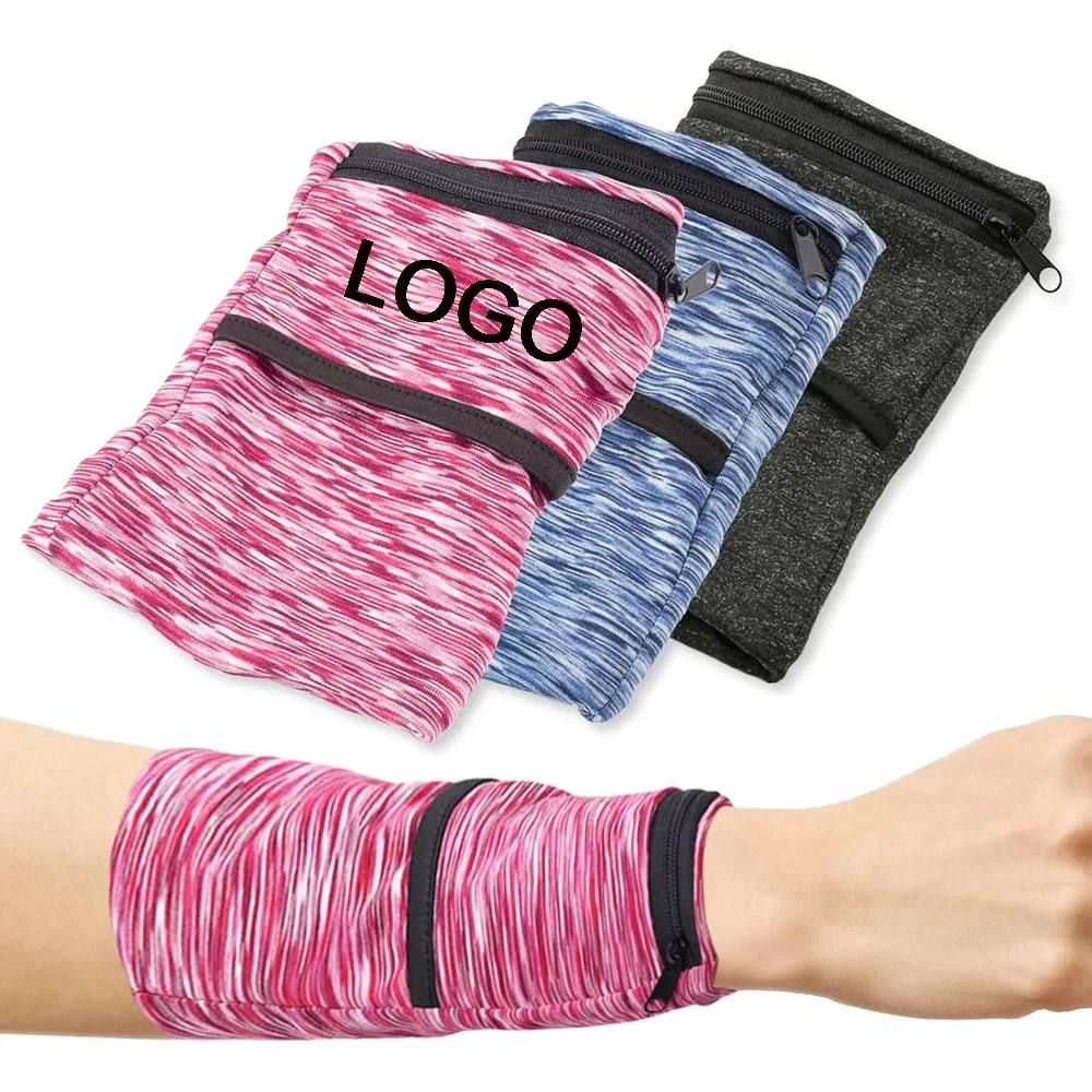 Breathable Wrist Wallet with Zipper 1