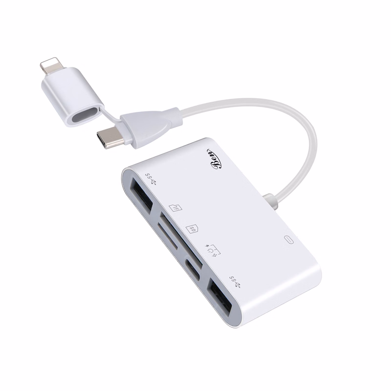 Multi-function 8-in-1 Converter for TF Card to SD Camera Car