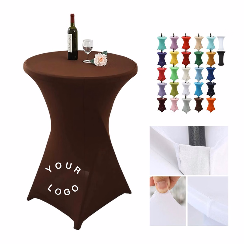 Stretchable Table Cover for Trade Shows and Vendor Displays