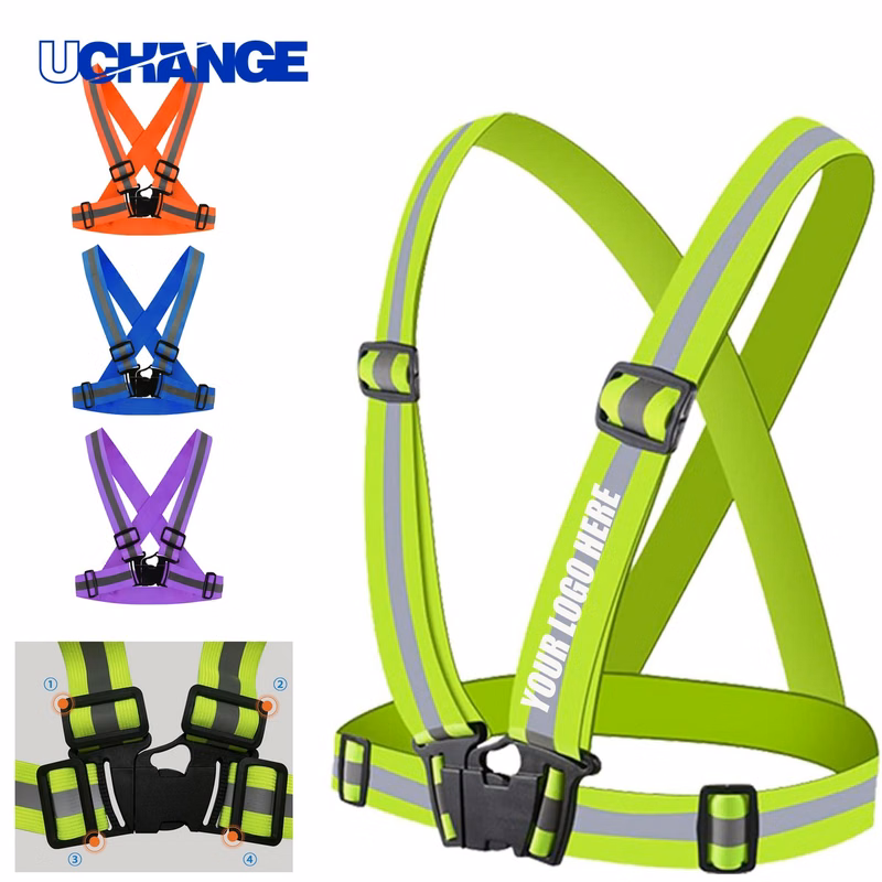Rechargeable Reflective Running Safety Vest