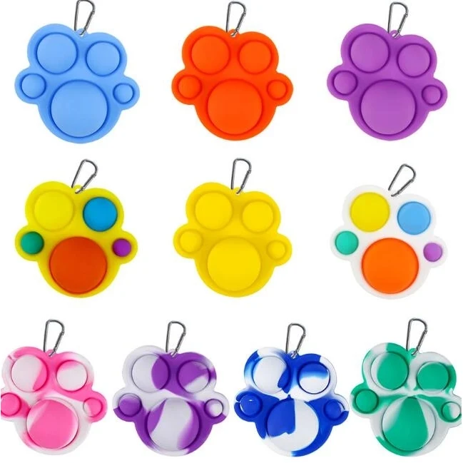 Fidget Toy Mini Stress Relief Hand Keychain 1