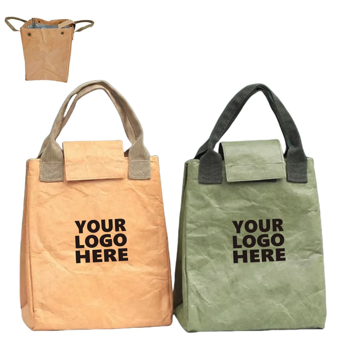 Dupont Paper Insulated Lunch Bag 1