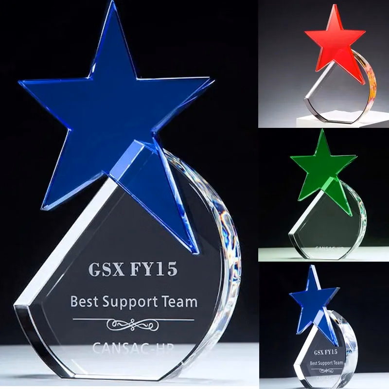 Blue Star Crystal Awards