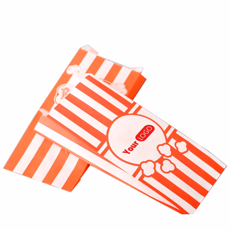 Disposable Popcorn Paper Bag