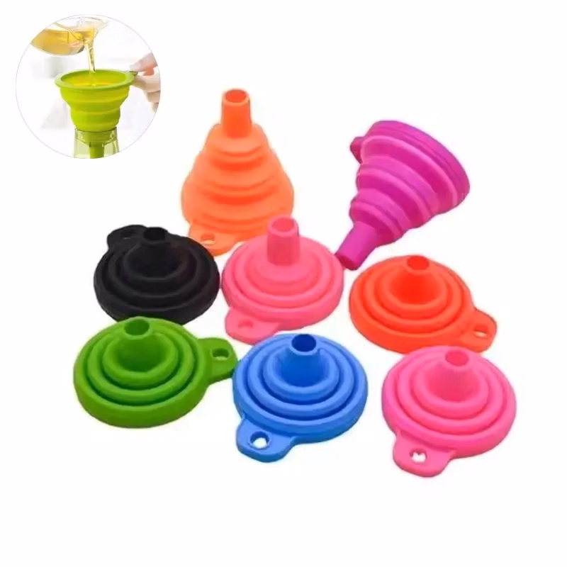 Folding Silicone Funnel Tool