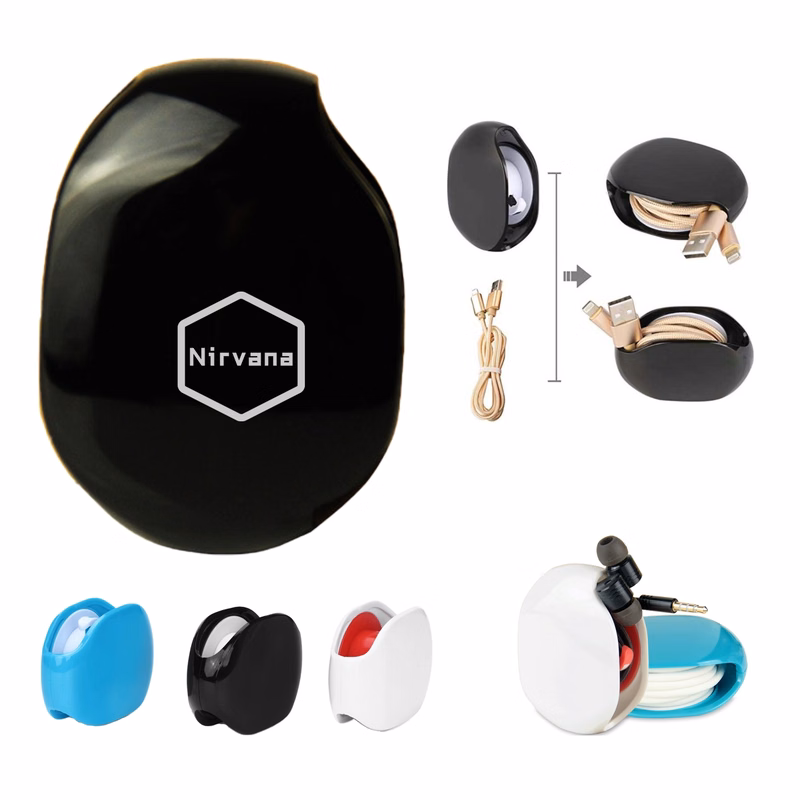 Headphone Data Cable Take-Up Device