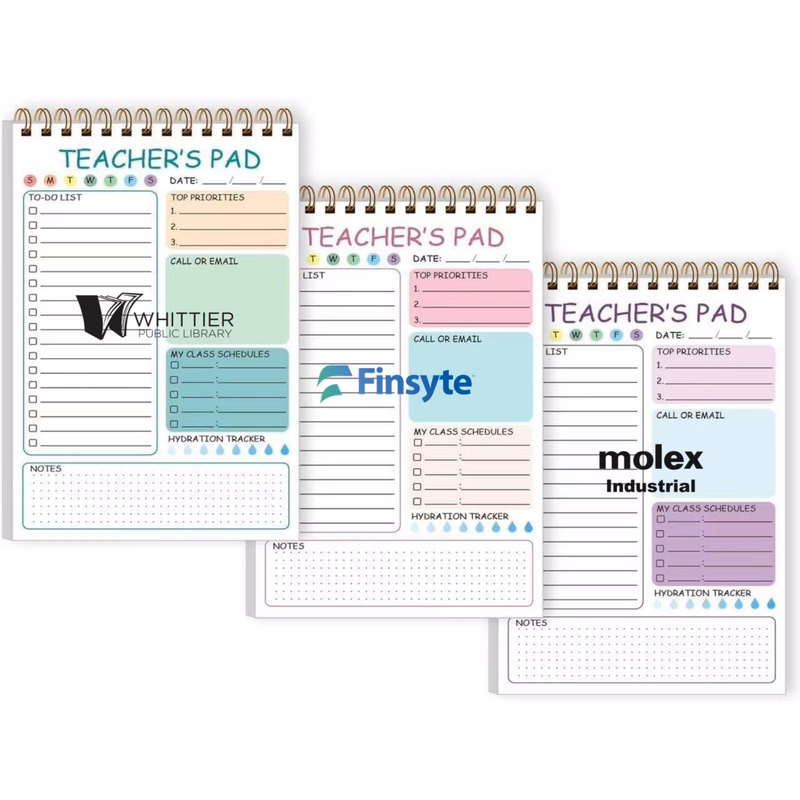 50 Sheets Teacher To Do List Notepad