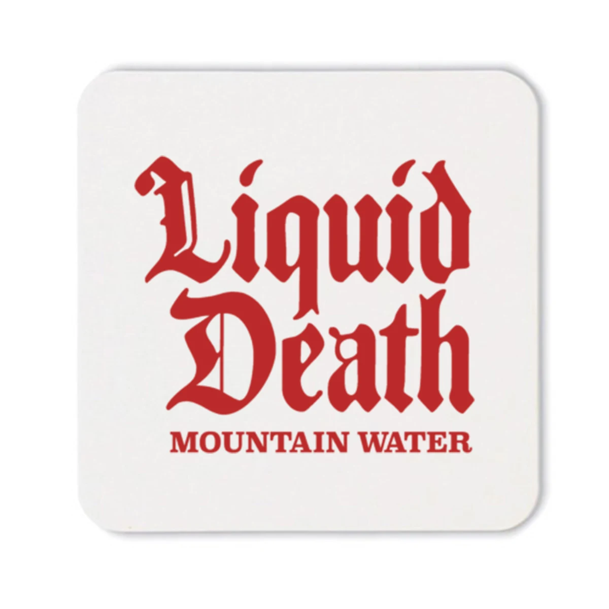 80 pt. Pulpboard Coaster, 3.5" Square 1