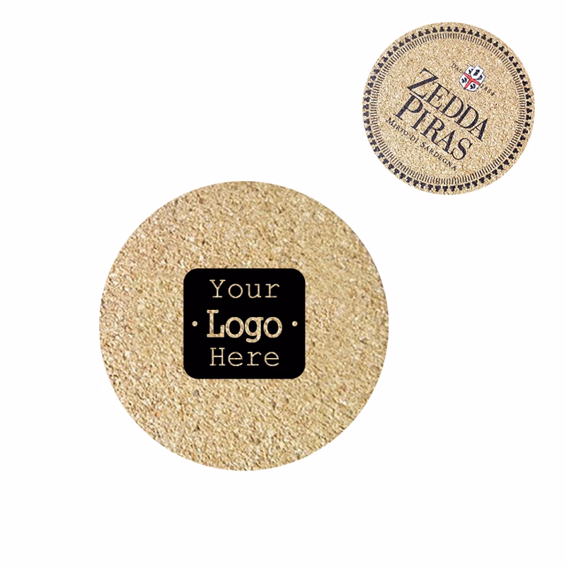 Cork Coaster Fiberboard Cup Mat