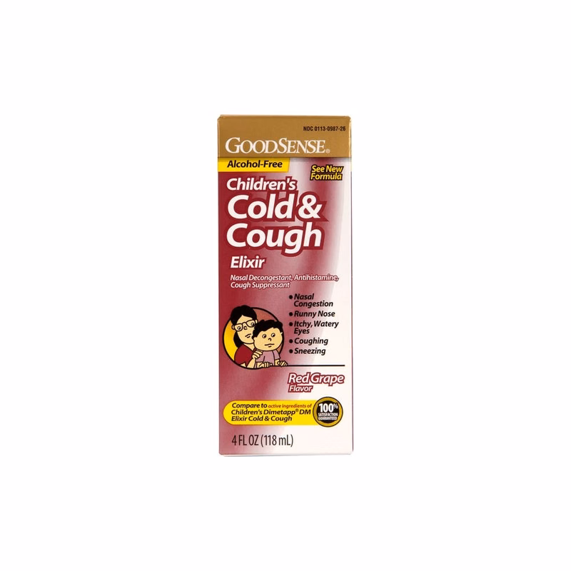Children's Cold & Cough Medicine - Grape 4 oz