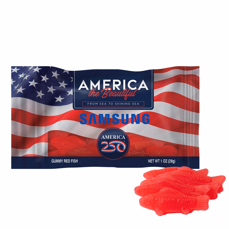 America 250- 1oz. Digibag™- Gummy Red Fish