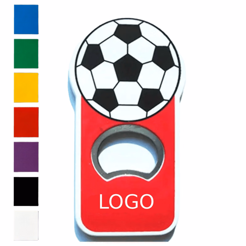 Soccer Shape Magnetic Fridge Bottle Opener