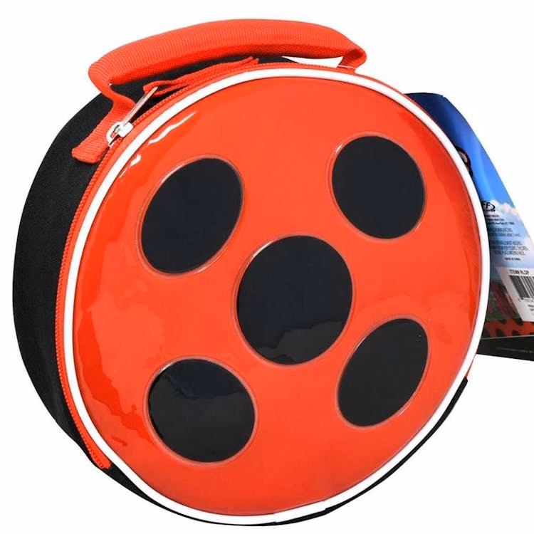 Miraculous Ladybug Insulated Round Lunch Bags