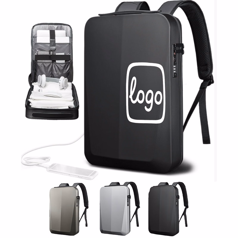 Men's Backpack Hard Shell Waterproof Laptop