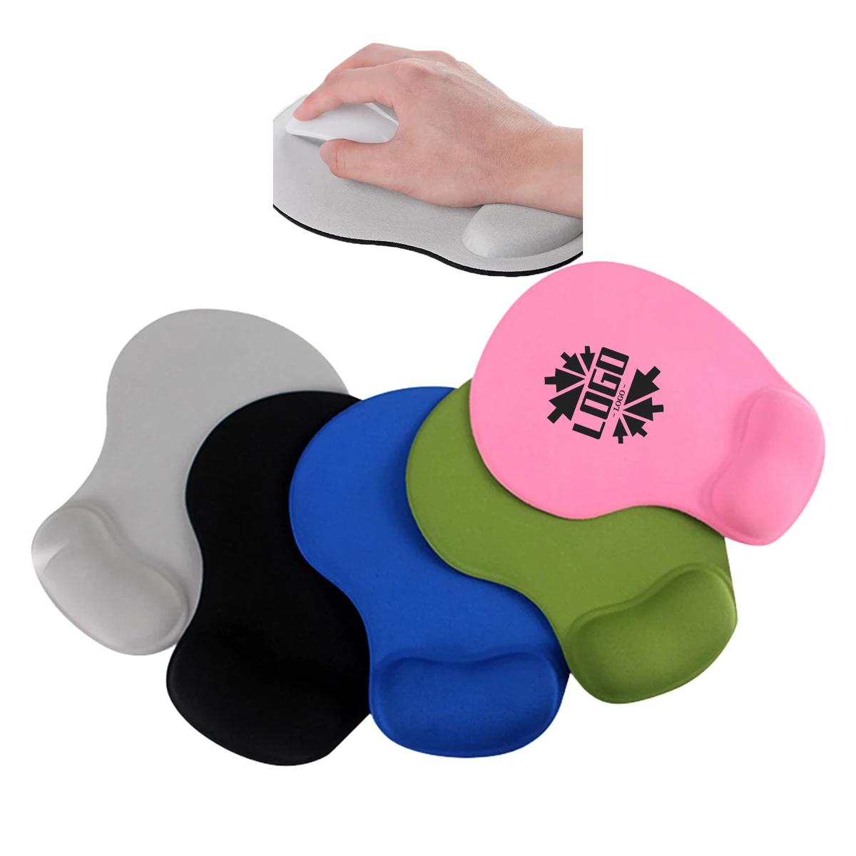 Ergonomic Silicone Wrist Rest Mouse Pad 1