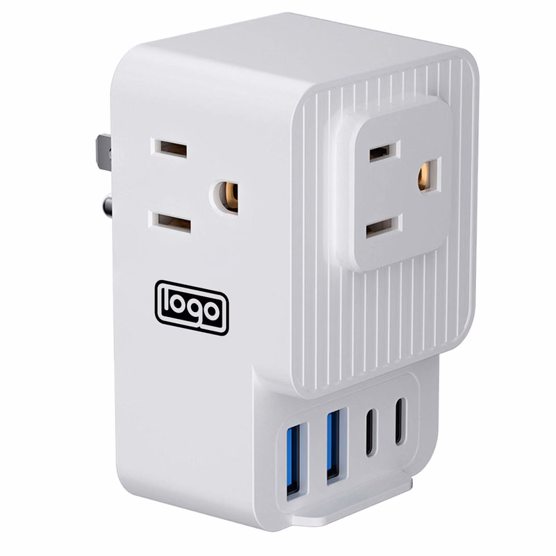 7-in-1 Portable Outlet Extender w/ Multiple Plugs