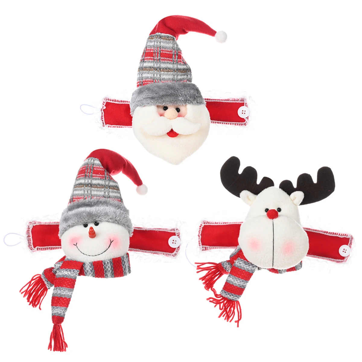 Santa Claus Curtain Buckles 1