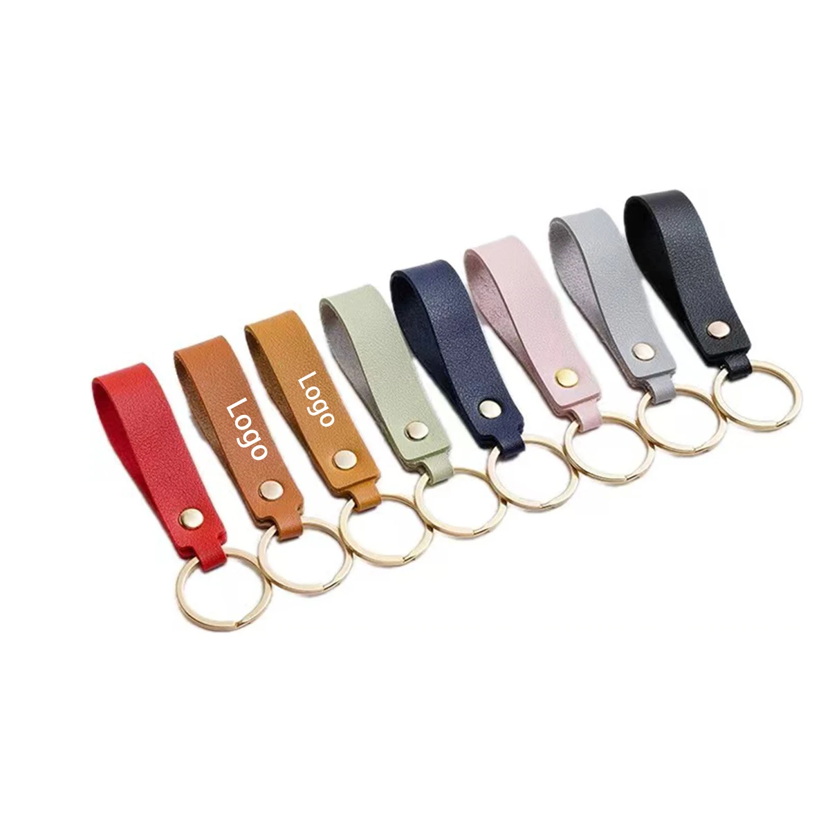 Vegan Leather Keychain 1