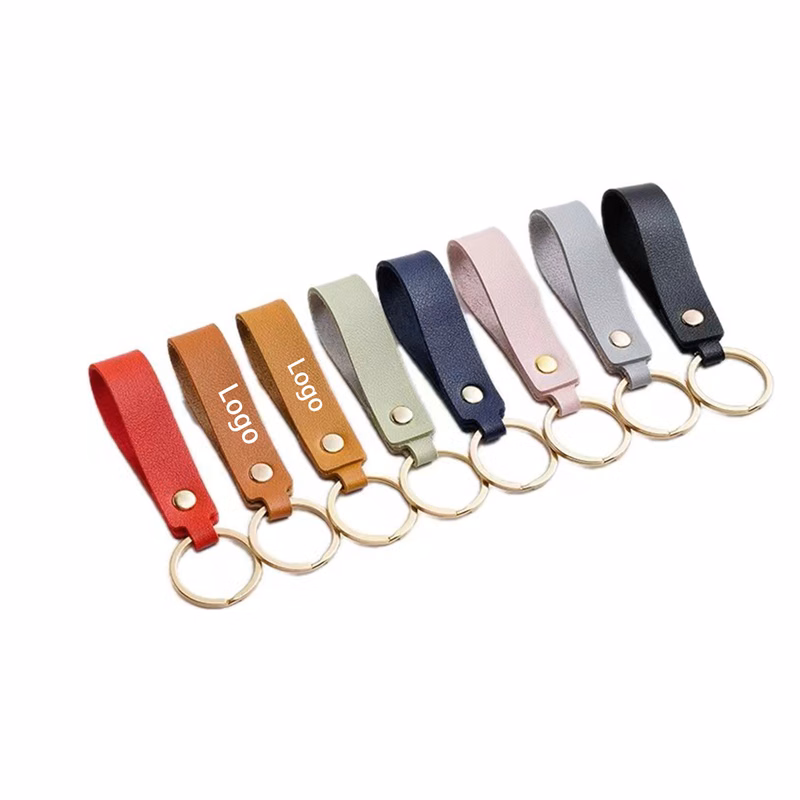 Vegan Leather Keychain
