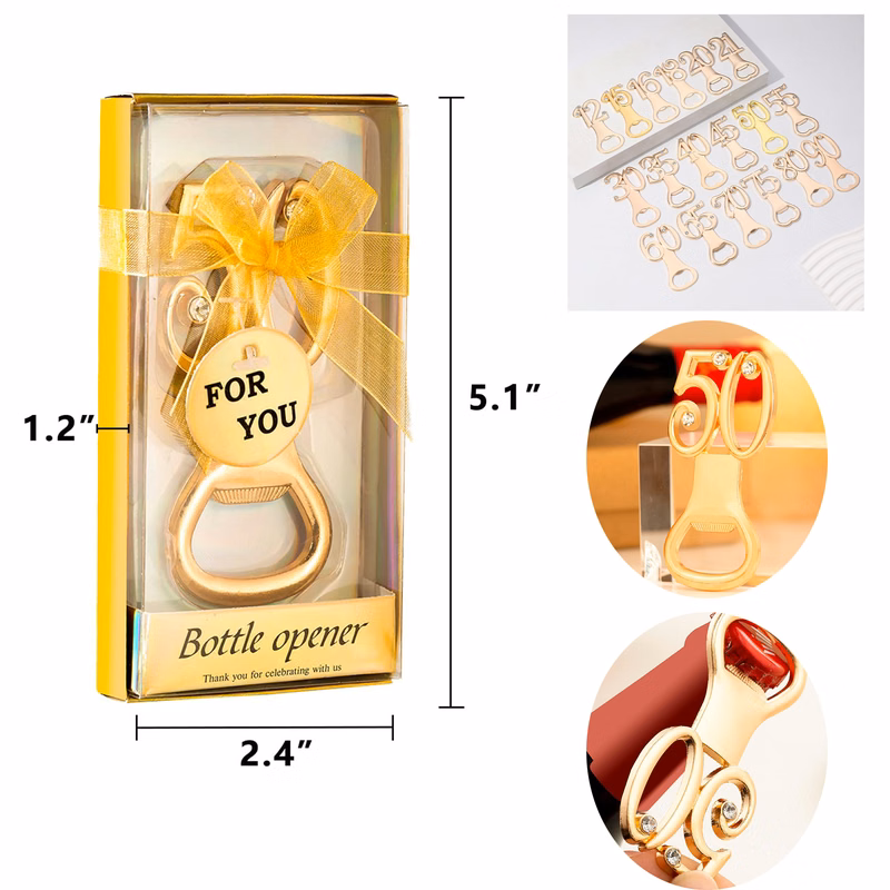 Golden Bottle Openers