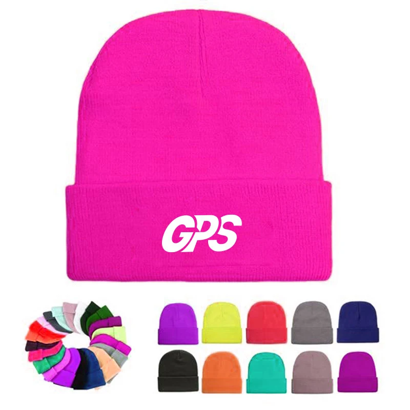 12 " Knitted Beanie Hat 1