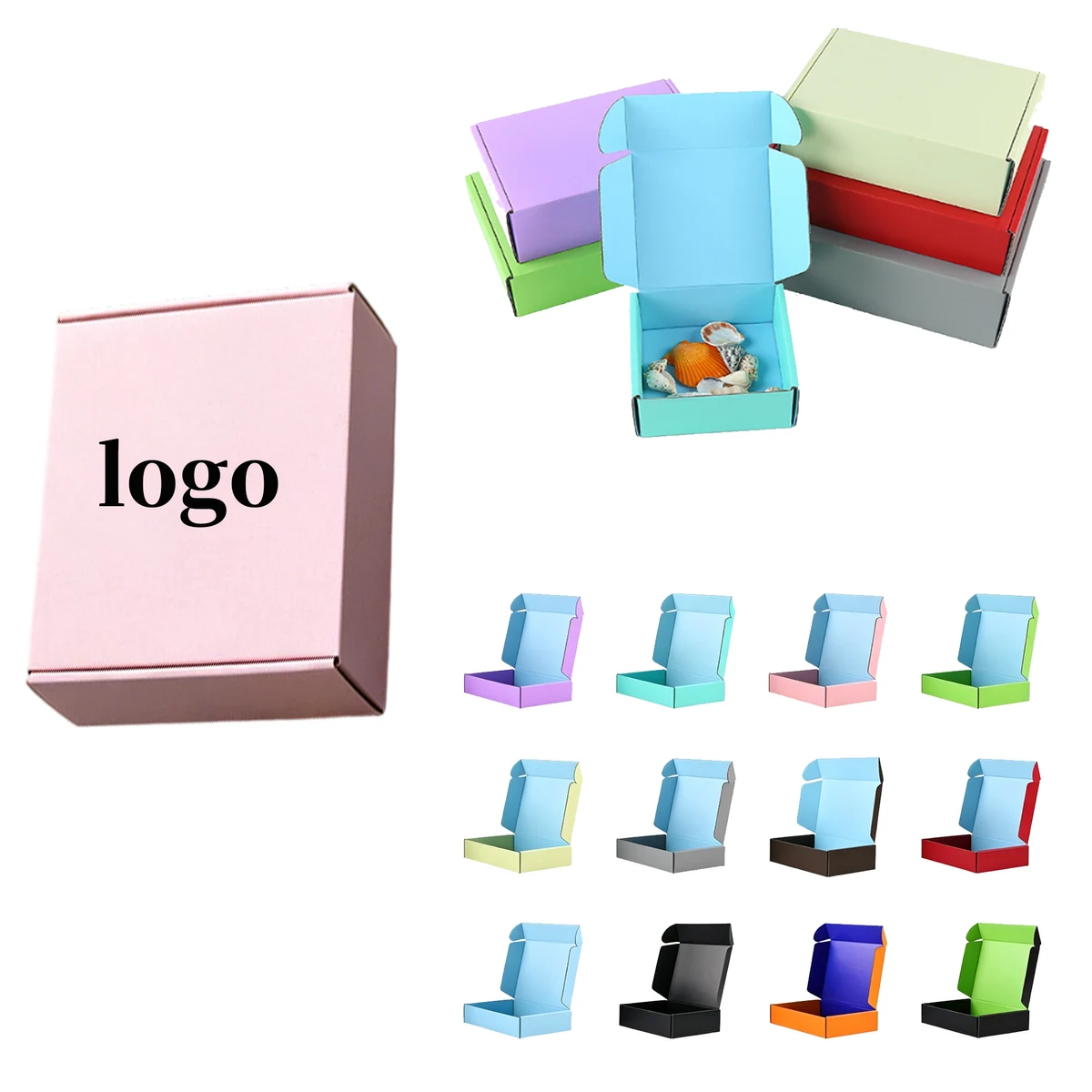 Foldable Paper Gift Packaging Mailer Boxes 1