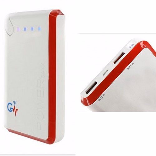 GW Universal Power Bank 1000 mAh, USB compliant