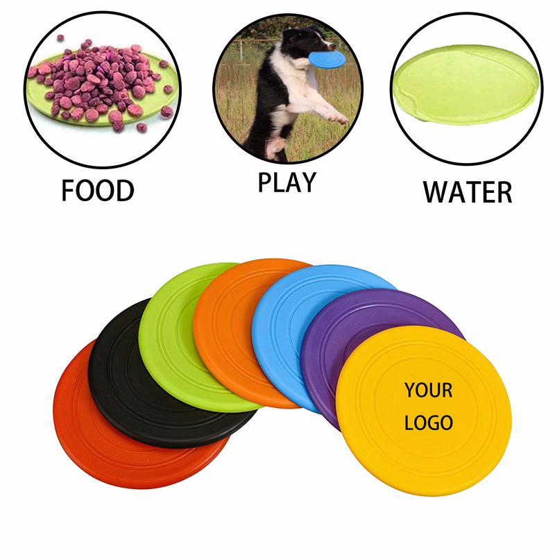 MOQ 20 PCS Dog Disc Toys for Training