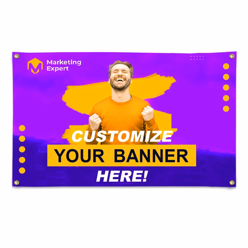 Digital Printed 10 oz Vinyl Banner 3-6 sq/ft