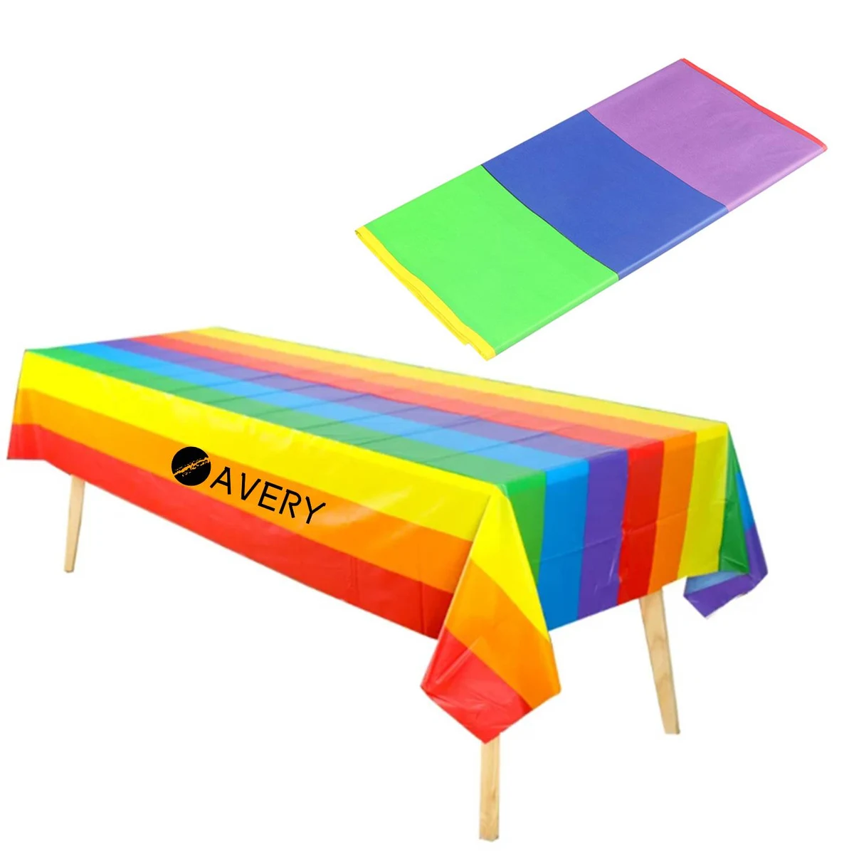 LGBT Pride GAY Rainbow Tablecloths 1