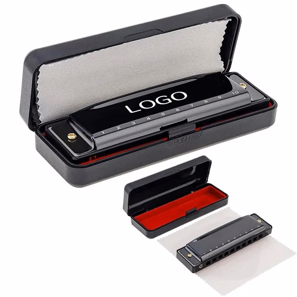 10-Hole 20-Tune Blues Deluxe Harmonica