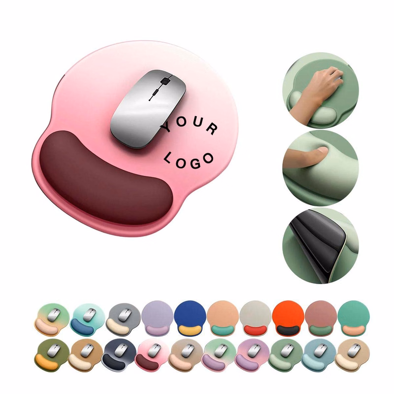 Gel Wrist Support Mouse Pad for Office and Gaming