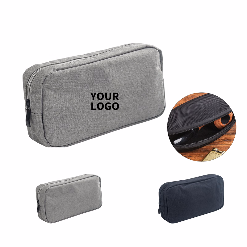 Waterproof Oxford Zipper Organizer Bag 9.1 x 2.2 x 4.6"