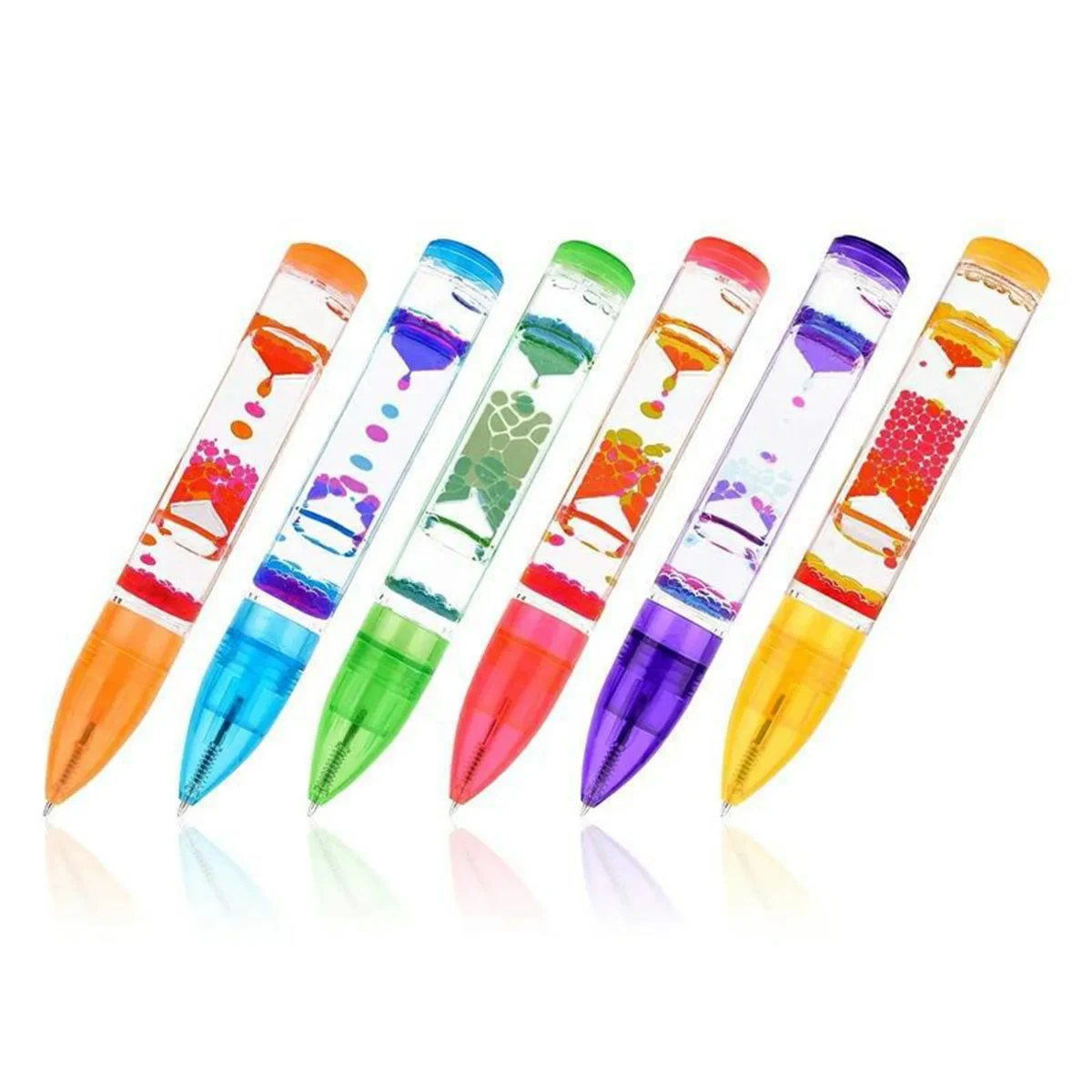 Multi Colored Liquid Motion Bubbler Pen 1