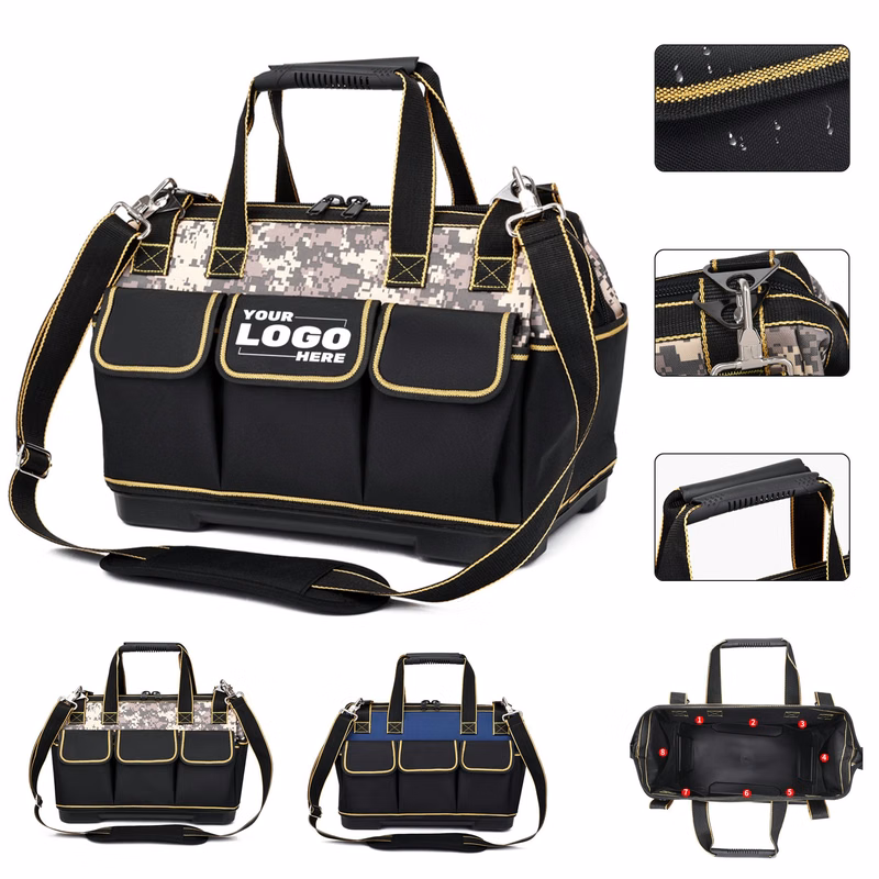 Wide Mouth Tool Storage Bag