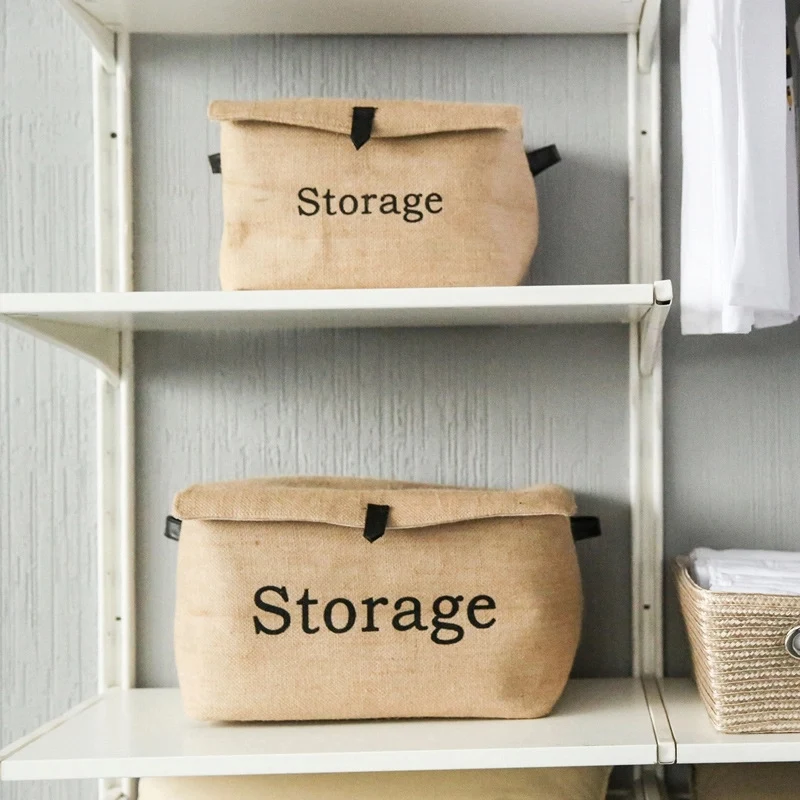 canvas storage box 1