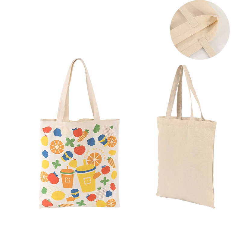 12oz Sublimation Full-color Canvas Tote Bag