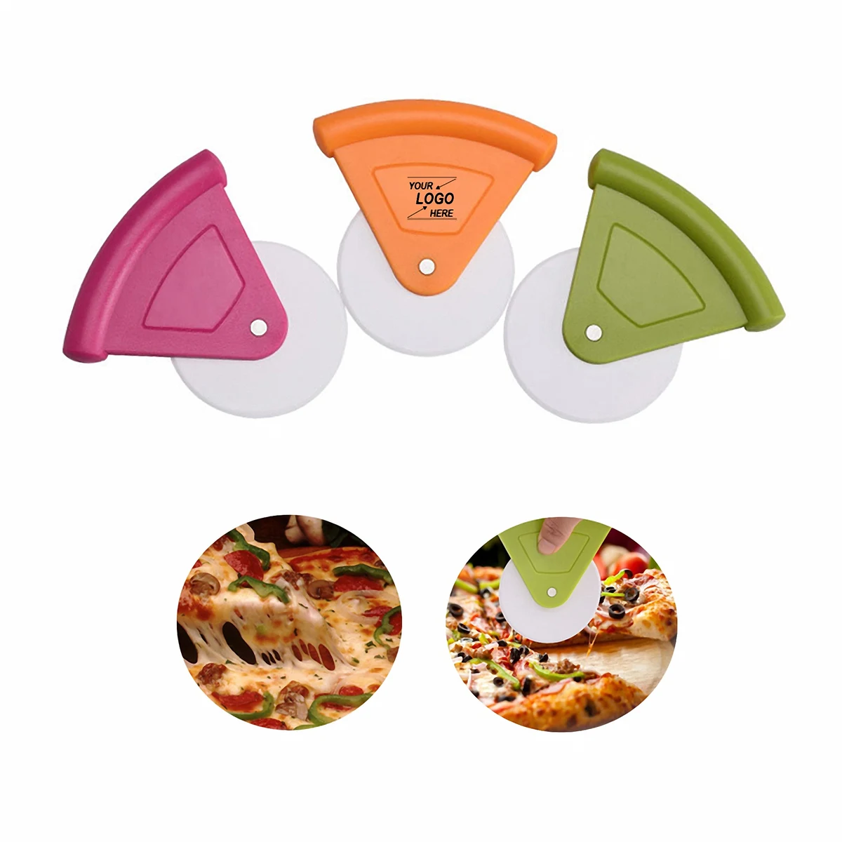Durable Plastic Pizza Cutter Wheel 1