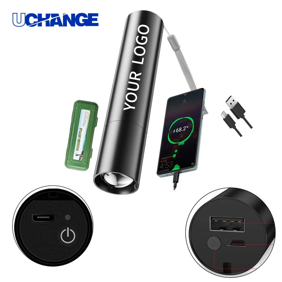 Multi Function Flashlight Charger Tool 1