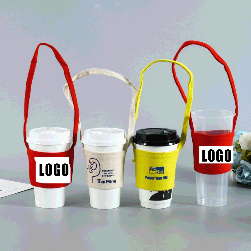 Portable Beverage Cup Foldable Holder Carrier, custom koozie with logo imprint 1